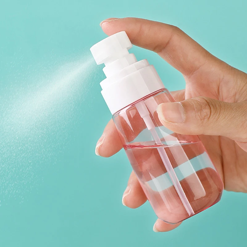 1PC 30ml/60ml/100ml Fine Mist Spray Bottle Plastic Bottl Lotion Pump Travel Perfume Water Bottles Refill - Image 2