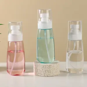 1PC 30ml/60ml/100ml Fine Mist Spray Bottle Plastic Bottl Lotion Pump Travel Perfume Water Bottles Refill